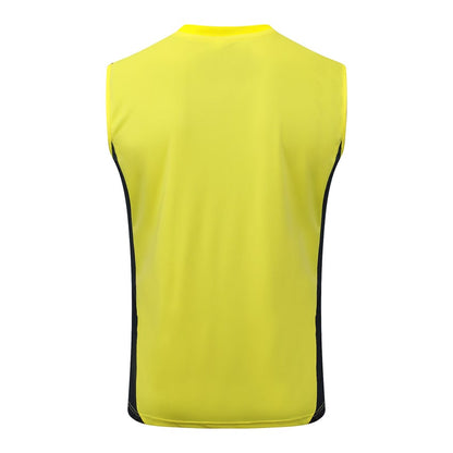 Debardeur Short Real Madrid Homme 2025 2026 Jaune | Foot Sport