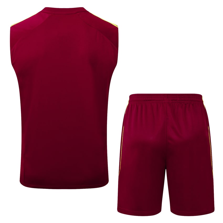 Debardeur Short Arsenal Homme 2025 2026 Rouge Foncé | Foot Sport