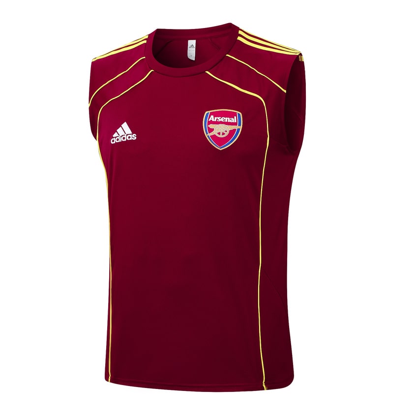 Debardeur Short Arsenal Homme 2025 2026 Rouge Foncé | Foot Sport