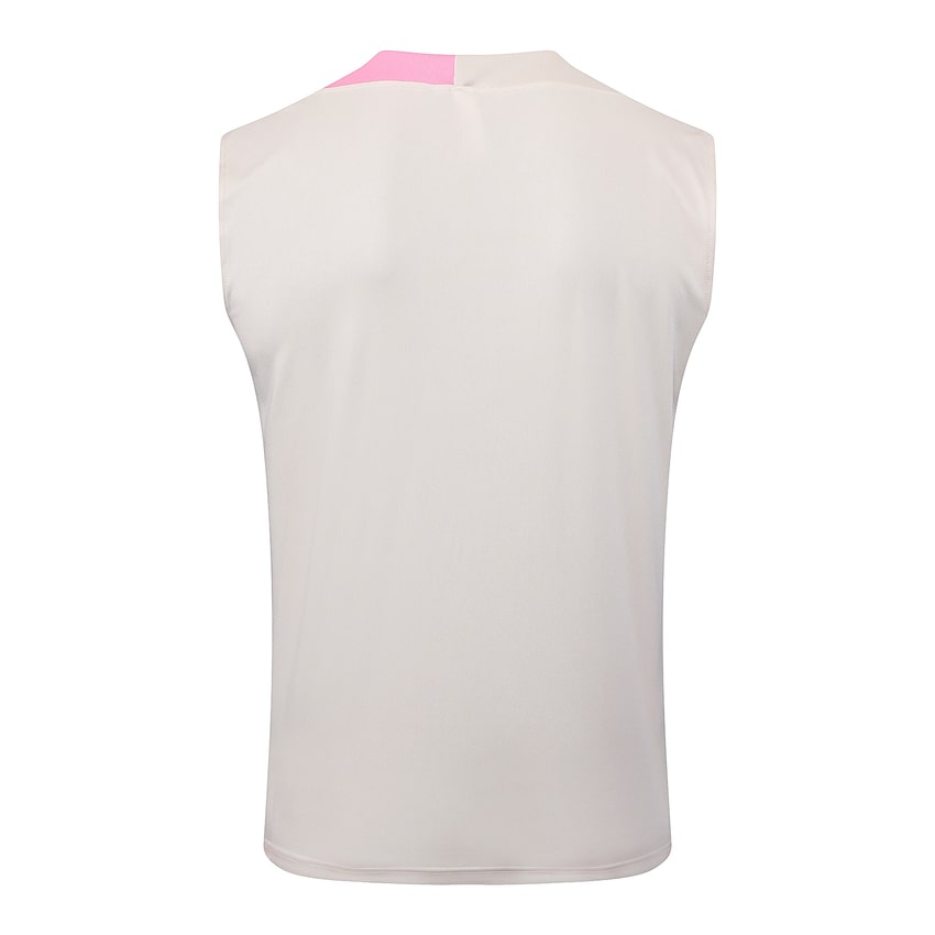 Debardeur Short Barcelone Homme 2025 2026 Beige Rose | Foot Sport