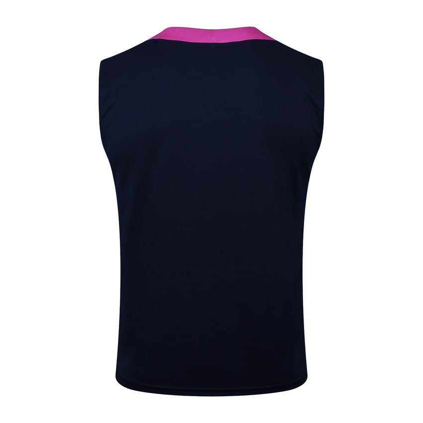 Debardeur Short Barcelone Homme 2025 2026 Noir Rose | Foot Sport