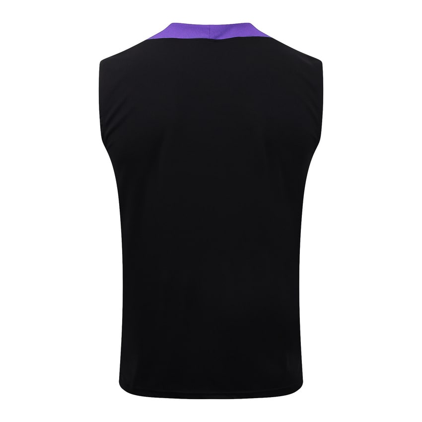 Debardeur Short Barcelone Homme 2025 2026 Noir Violet | Foot Sport