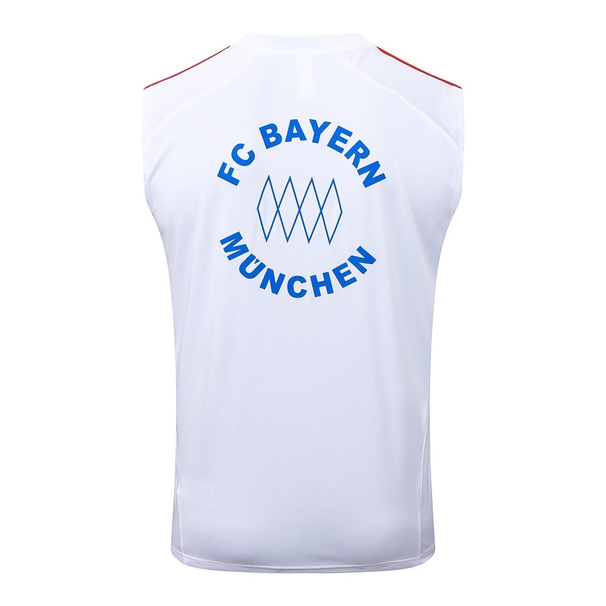 Debardeur Short Bayern Munich Homme 2025 2026 Blanc | Foot Sport