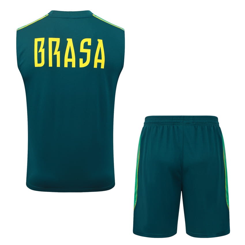 Debardeur-Short-Bresil-2026-2027-Vert-Fonce-4