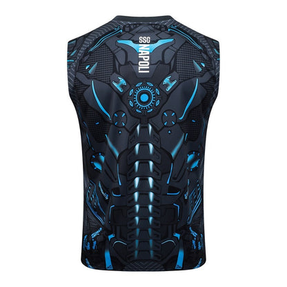 Debardeur-Short-Naples-2025-2026-Noir-Motif-2