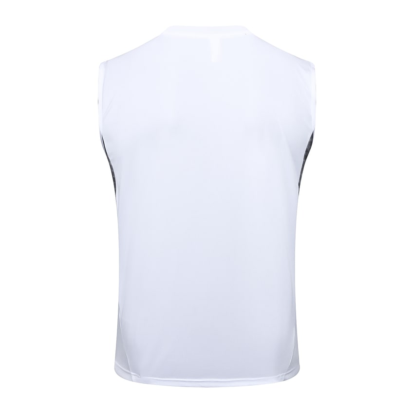Camiseta de tirantes y pantalón corto del Real Madrid para hombre 2025-2026, blanco claro | Deportes de fútbol
