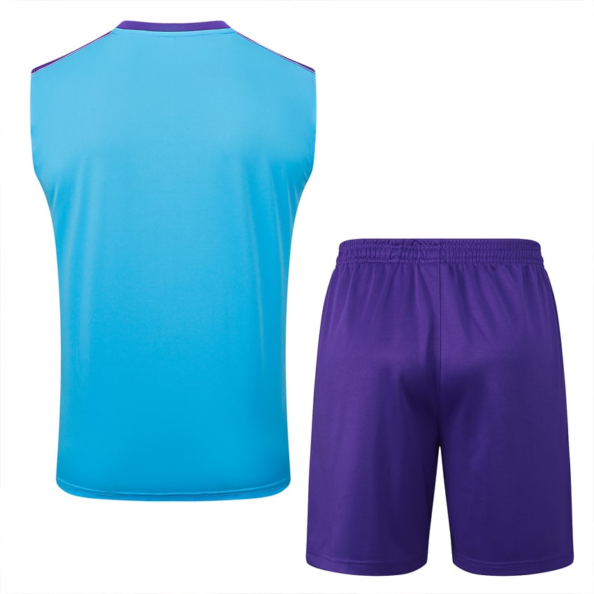 Camiseta de tirantes y pantalón corto del Real Madrid para hombre 2025-2026 azul cielo | Fútbol