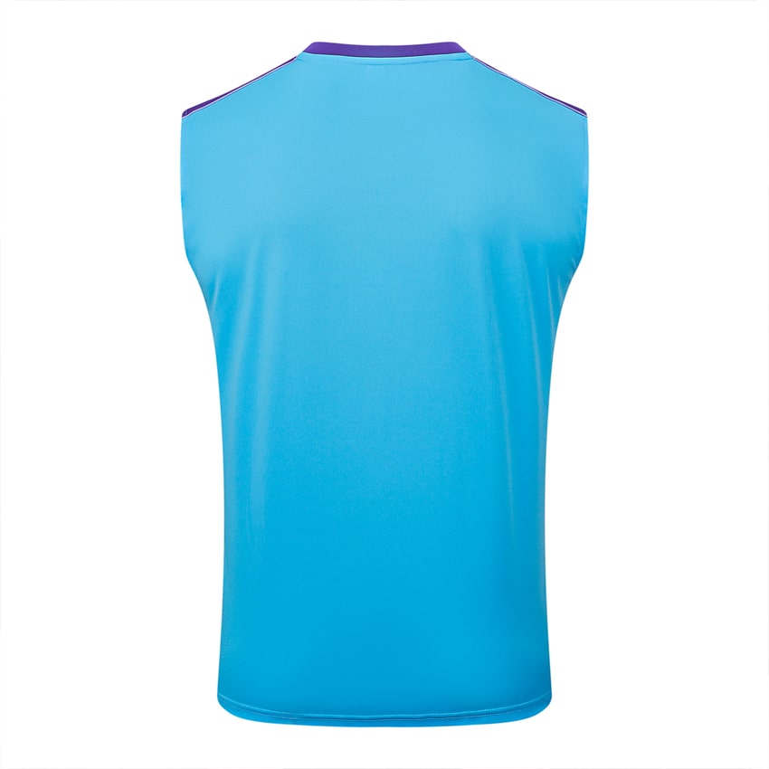 Debardeur Short Real Madrid Homme 2025 2026 Bleu Ciel | Foot Sport