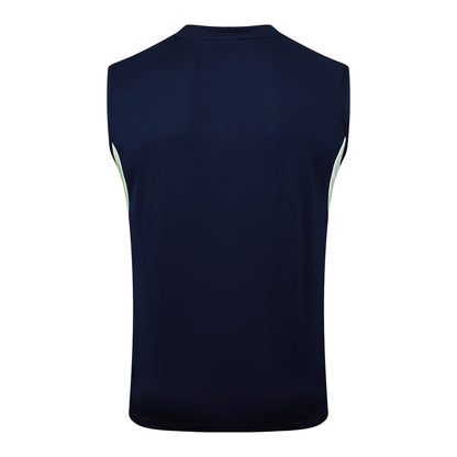 Debardeur Short Real Madrid Homme 2025 2026 Bleu Sombre | Foot Sport