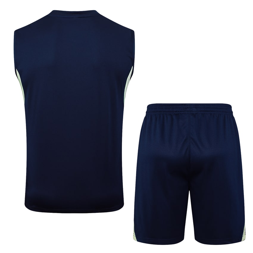 Debardeur Short Real Madrid Homme 2025 2026 Bleu Sombre | Foot Sport