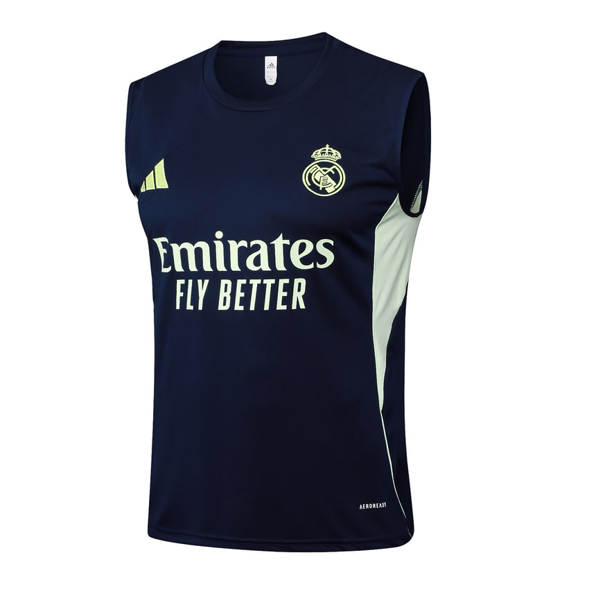Debardeur Short Real Madrid Homme 2025 2026 Bleu Sombre | Foot Sport