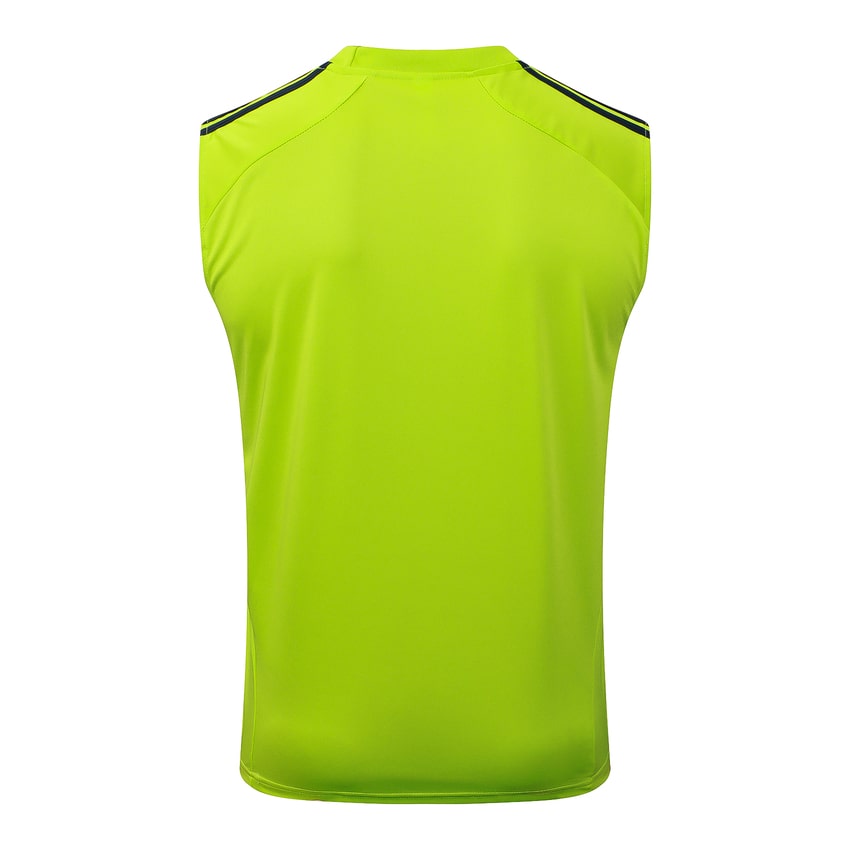 Debardeur Short Real Madrid Homme 2025 2026 Jaune Foncé | Foot Sport