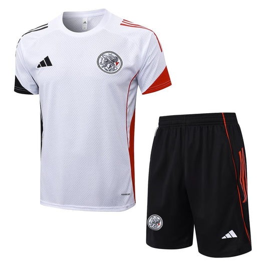 Ensemble-Maillot-Short-Ajax-2025-2026-Blanc-1