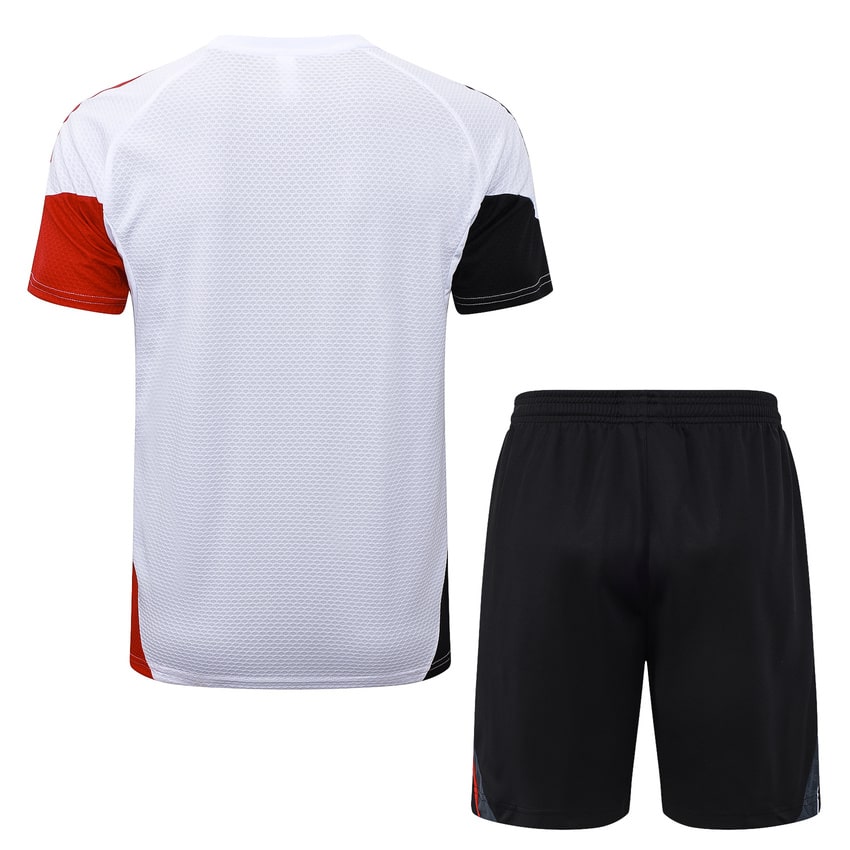 Kit Maillot Short Pre-Match Ajax Amsterdam Homme 2024 2025 Blanc | Foot Sport
