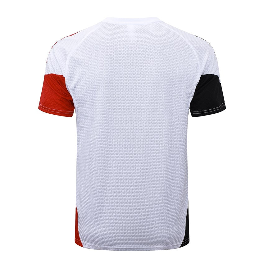 Kit Maillot Short Pre-Match Ajax Amsterdam Homme 2024 2025 Blanc | Foot Sport