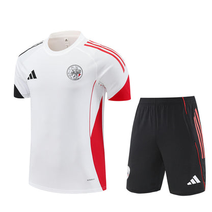 Ensemble-Maillot-Short-Ajax-Amsterdam-2025-2026-Blanc-1
