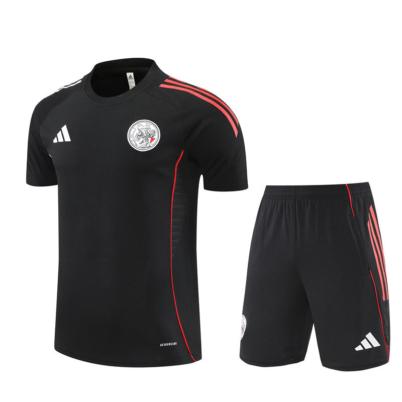 Ensemble-Maillot-Short-Ajax-Amsterdam-2025-2026-Noir-1