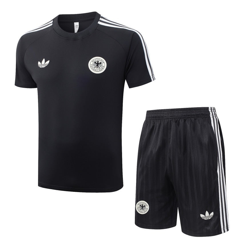 Ensemble-Maillot-Short-Allemagne-2026-2027-Noir-Blanc-1