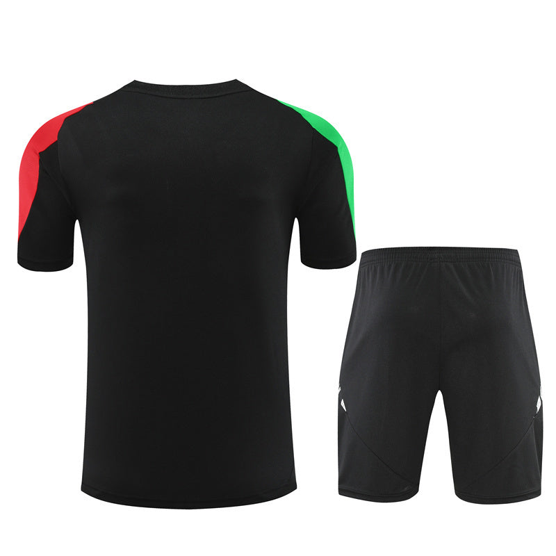 Ensemble Maillot Short Arsenal Homme/Enfant 2024 2025 Noir | Foot Sport