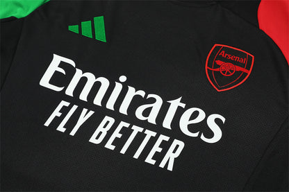 Ensemble Maillot Short Arsenal Homme/Enfant 2024 2025 Noir | Foot Sport