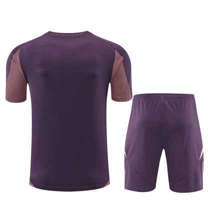 Ensemble Maillot Short Arsenal Homme/Enfant 2024 2025 Violet Rose | Foot Sport