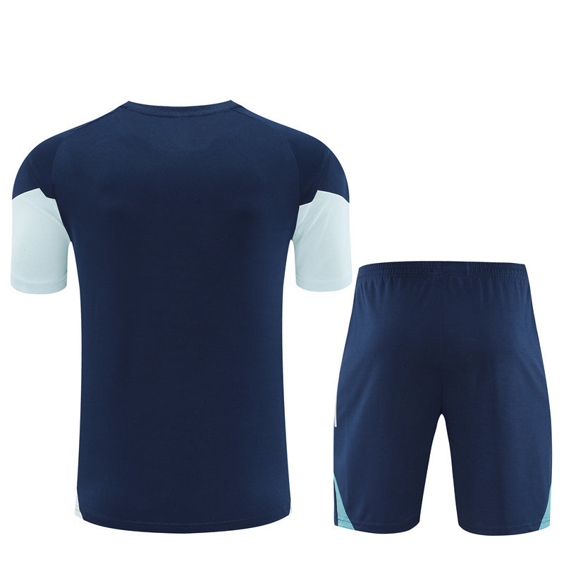 Ensemble Maillot Short Arsenal Homme/Enfant 2025 2026 Bleu Sombre | Foot Sport