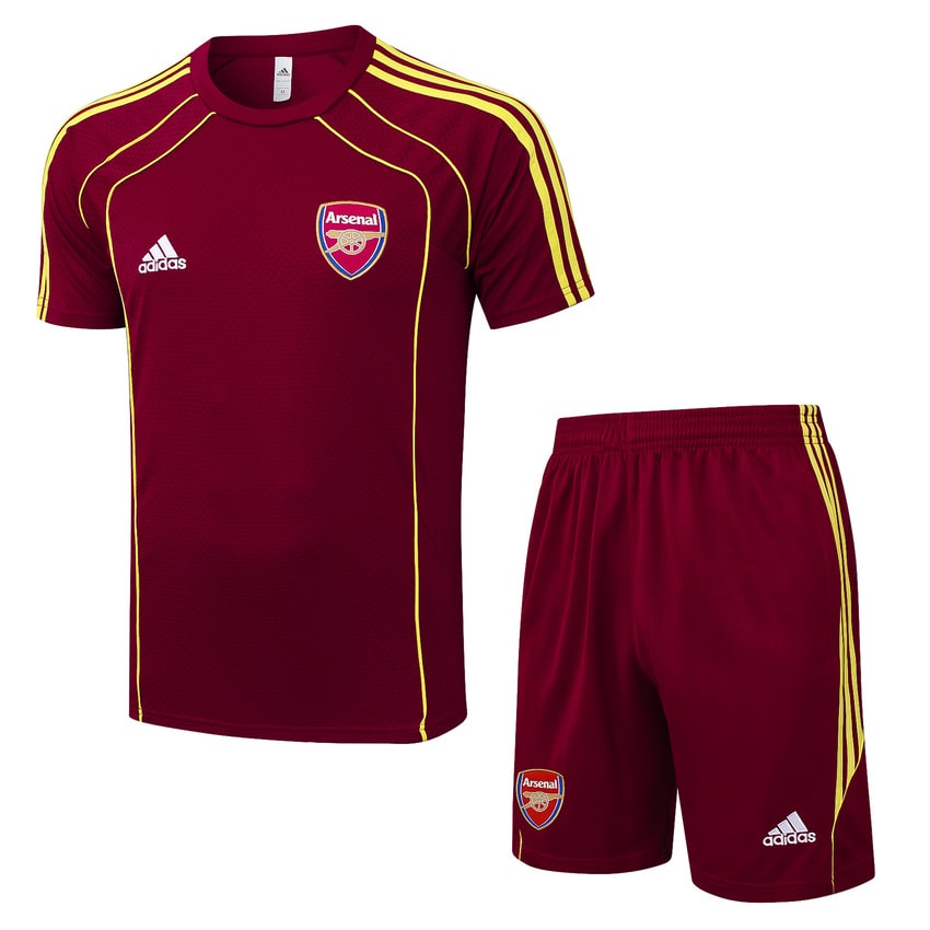 Ensemble-Maillot-Short-Arsenal-2025-2026-Rouge-Fonce-1