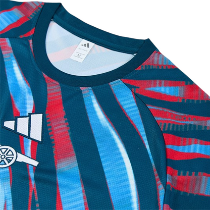 Ensemble-Maillot-Short-Arsenal-2026-2027-Bleu-Rouge-Camouflage-3