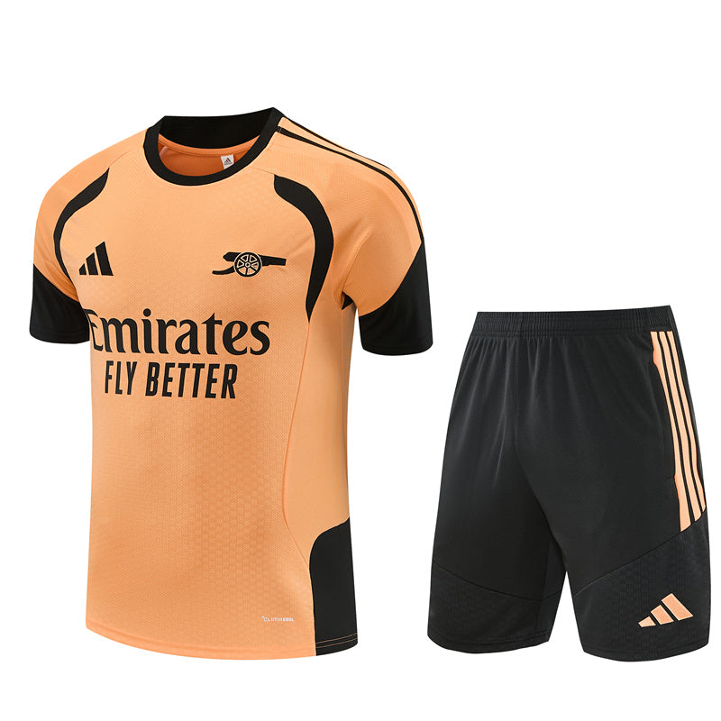 Ensemble-Maillot-Short-Arsenal-2026-2027-Orange-1