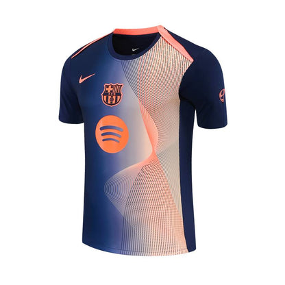 Ensemble-Maillot-Short-Bacelone-2026-2027-Bleu-Roi-Orange-4