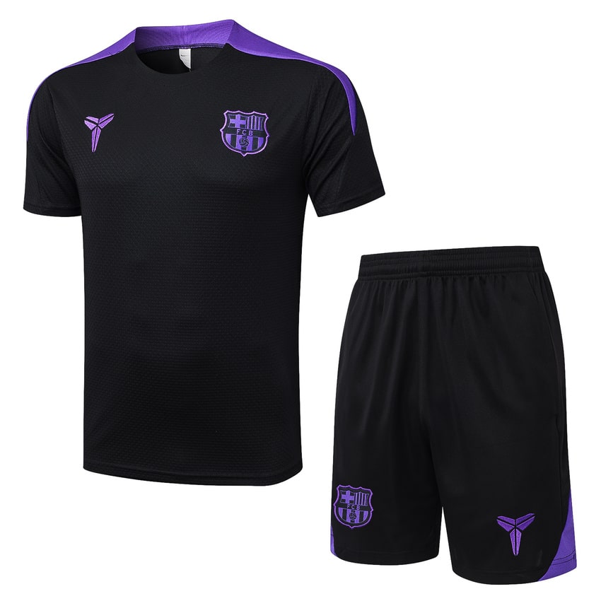 Ensemble-Maillot-Short-Barca-2025-2026-Noir-Violet-1