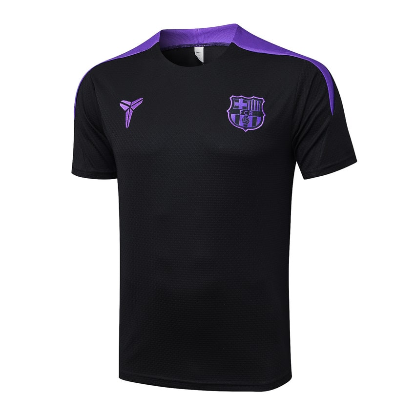 Ensemble Maillot Short Barcelone Homme 2025 2026 Noir Violet | Foot Sport