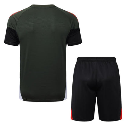 Ensemble Maillot Short Bayern Munich Homme 2025 2026 Noir | Foot Sport