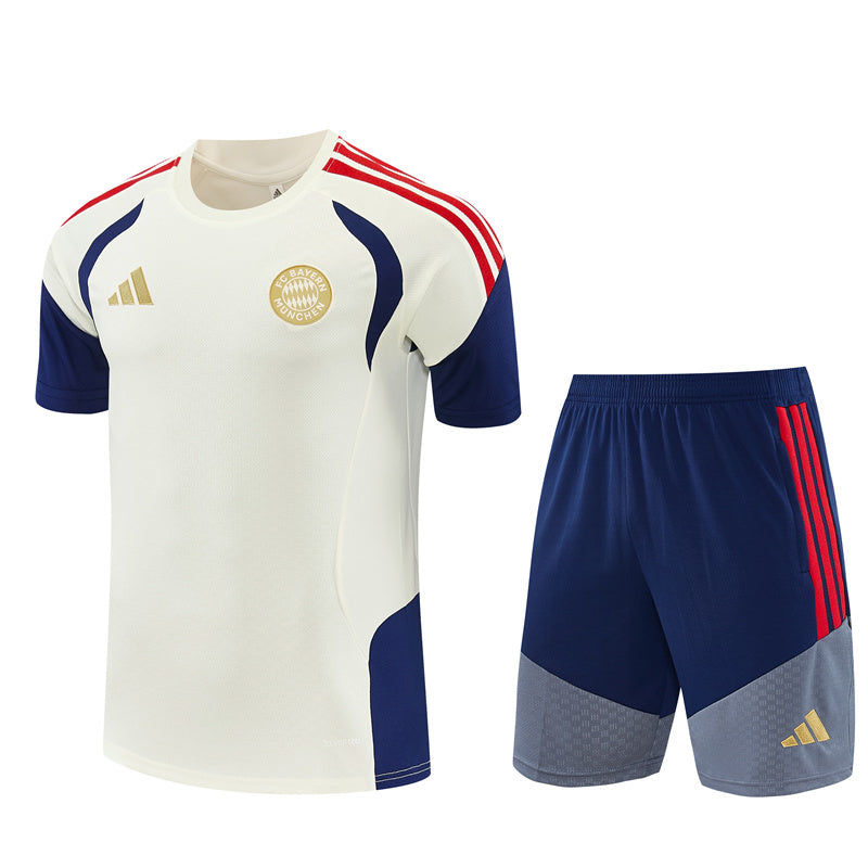Ensemble-Maillot-Short-Bayern-Munich-2026-2027-Beige-1