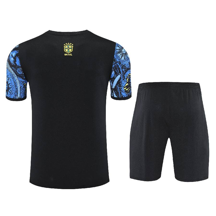 Ensemble-Maillot-Short-Bresil-2024-2025-Bleu-Motif-2