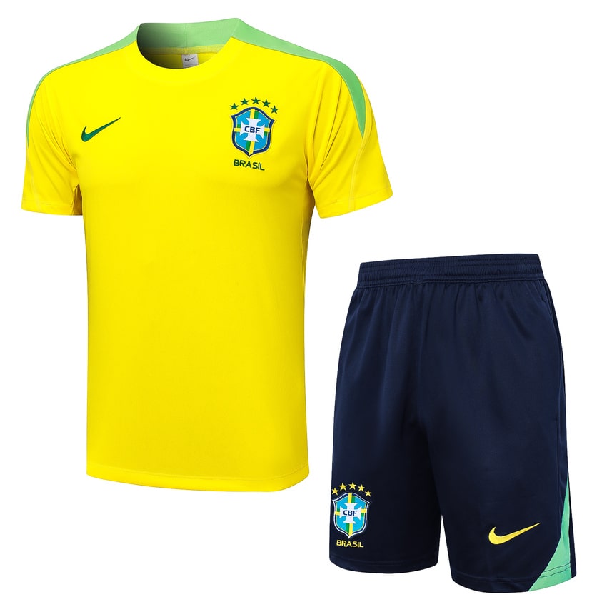 Ensemble-Maillot-Short-Bresil-2024-2025-Jaune-1