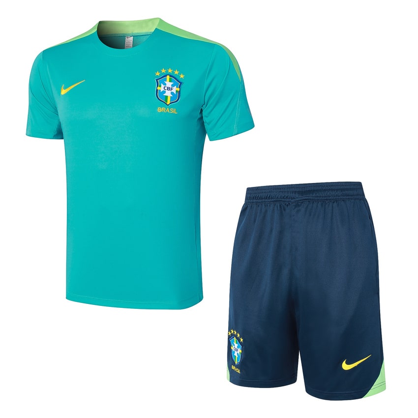 Ensemble-Maillot-Short-Bresil-2024-2025-Vert-1