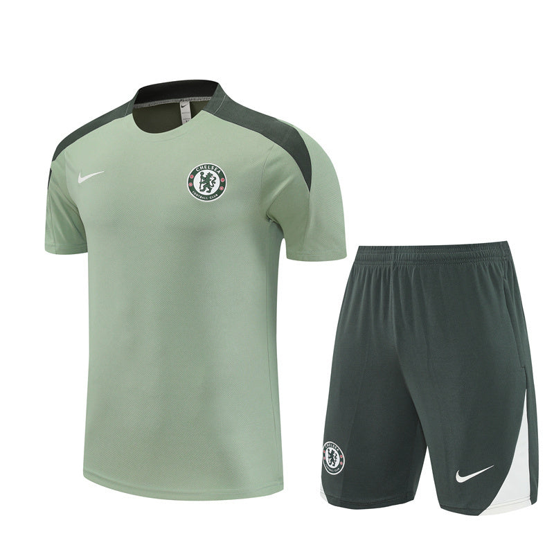 Camiseta de entrenamiento verde del Chelsea para hombre/niño 2025-2026 | Foot Sport