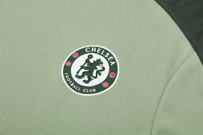 Camiseta de entrenamiento verde del Chelsea para hombre/niño 2025-2026 | Foot Sport