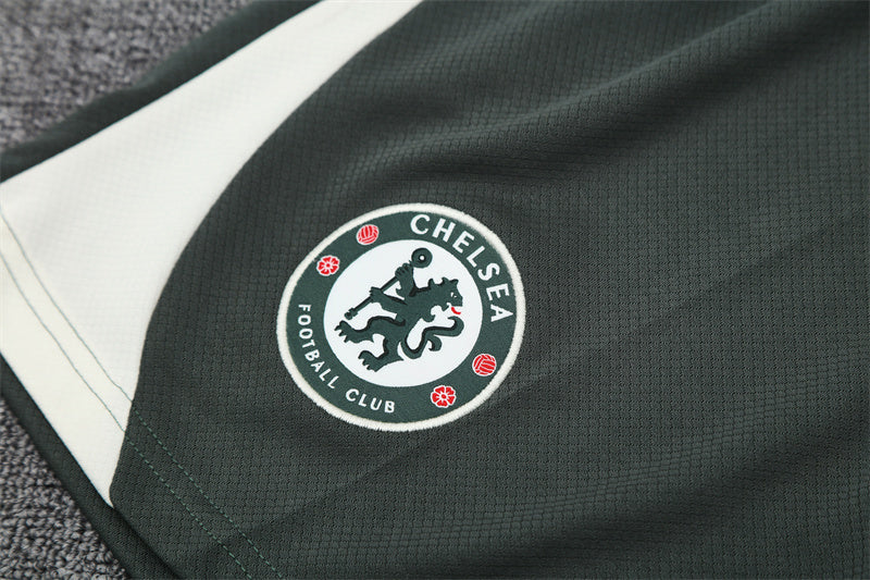 Camiseta de entrenamiento verde del Chelsea para hombre/niño 2025-2026 | Foot Sport