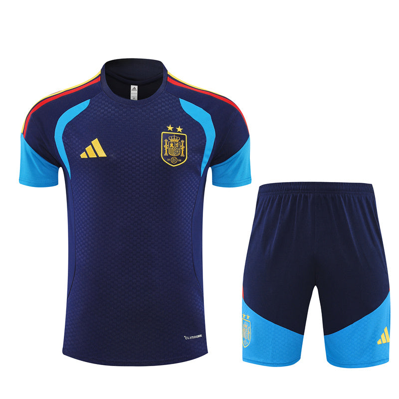 Ensemble-Maillot-Short-Espagne-2-Etoiles-2026-2027-Bleu-Fonce-3