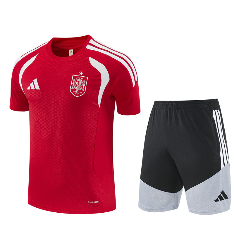 Ensemble-Maillot-Short-Espagne-2026-2027-Rouge-Blanc-Noir-1