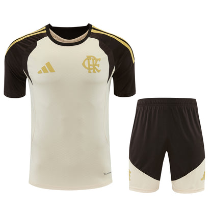 Ensemble-Maillot-Short-Flamengo-2026-2027-Beige-1