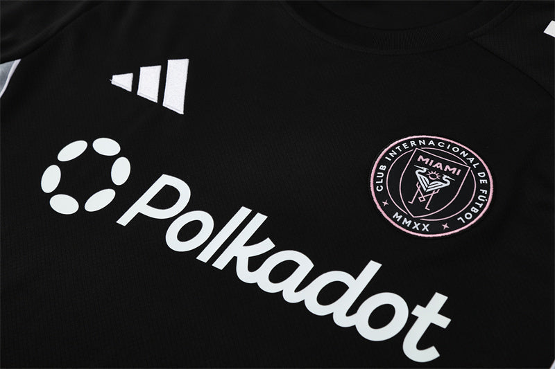 Pantalón corto de entrenamiento negro del Inter Miami para hombre/niño 2025-2026 | Fútbol