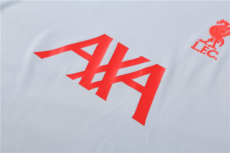 Ensemble Maillot Short Liverpool Homme/Enfant 2024 2025 Blanc | Foot Sport