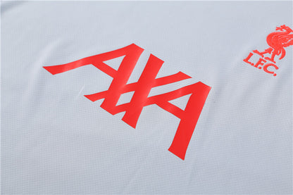 Ensemble Maillot Short Liverpool Homme/Enfant 2024 2025 Blanc | Foot Sport