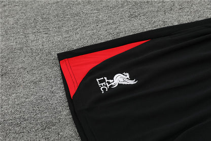 Ensemble Maillot Short Liverpool Homme/Enfant 2024 2025 Noir | Foot Sport