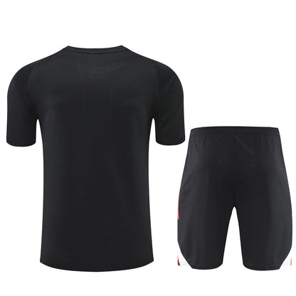 Ensemble Maillot Short Liverpool Homme/Enfant 2025 2026 Noir | Foot Sport