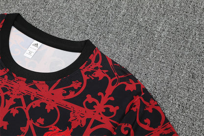 Ensemble Maillot Short Liverpool Homme/Enfant 2025 2026 Rouge Camouflage | Foot Sport