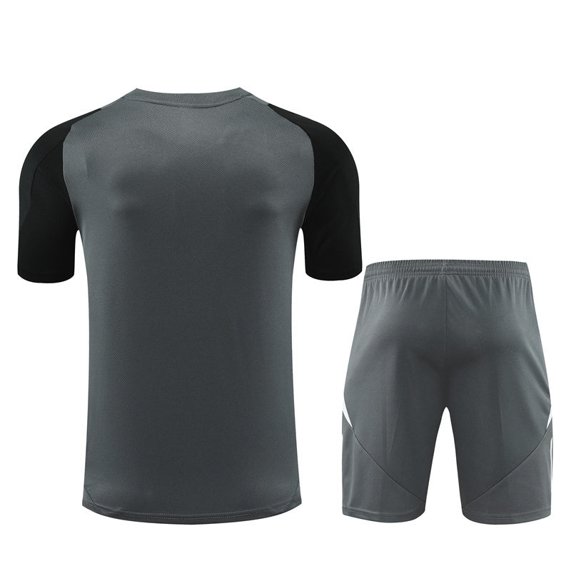 Ensemble-Maillot-Short-Manchester-United-2024-2025-Gris-2